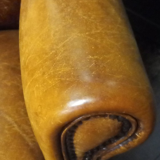 Poltrona Robusta Vintage in Pelle di Pecora – Poltrone, Leather (photo 9 of 15)