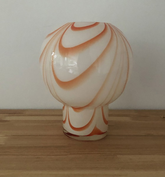 Image 1 of Vintage Vaas Swirl Glas