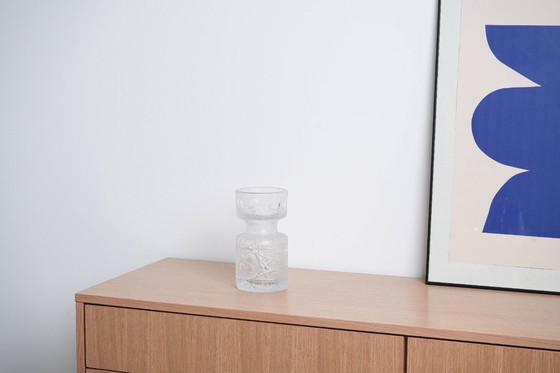Image 1 of Vase en verre, design scandinave, années 1960, fabriqué au Danemark
