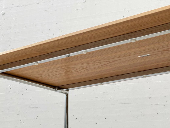 Image 1 of Tavolo con piano effetto rovere di Sedorama, Svizzera, anni '90