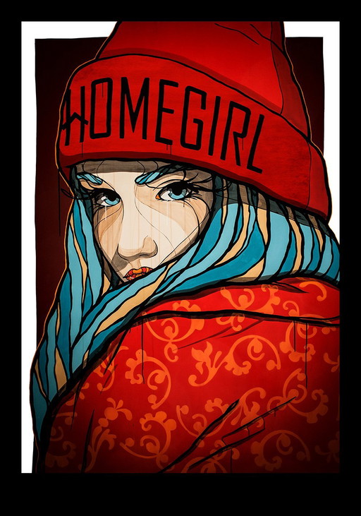 El Bocho - Homegirl - Mini - Construction 3D, 2019 - Signé à la main