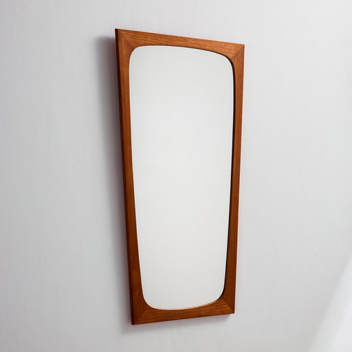 MK10677 Teak framed mirror