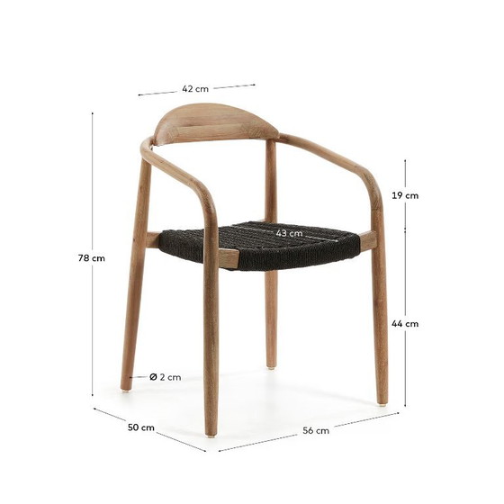 Image 1 of 2 x dining chairs Kave Home