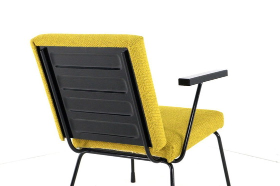 Image 1 of W.H. Fauteuil Rietveld pour Gispen, tapissé vintage