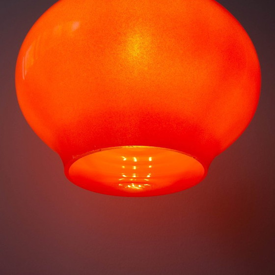 1960s Orange Glass Pendant – Pendant lamps (photo 11 of 14)
