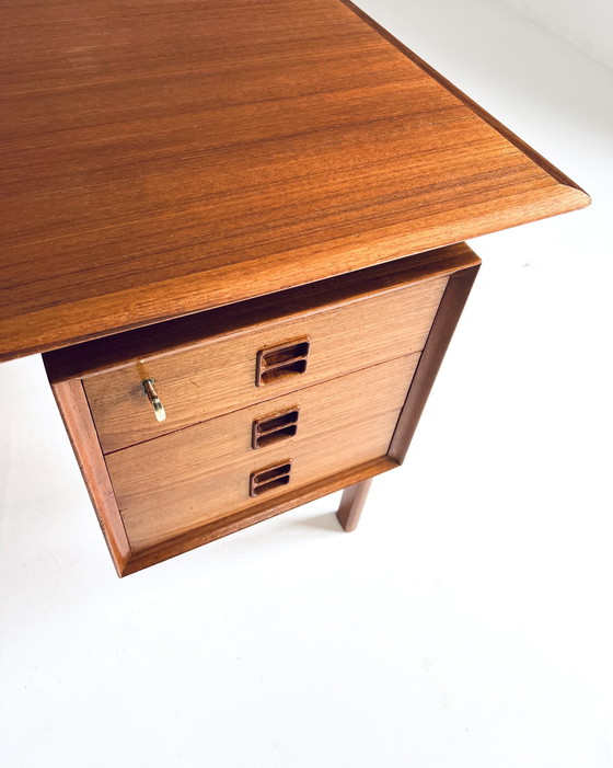 Image 1 of Bureau en teck, Erik Brouer, Brouer Møbelfabrik '60