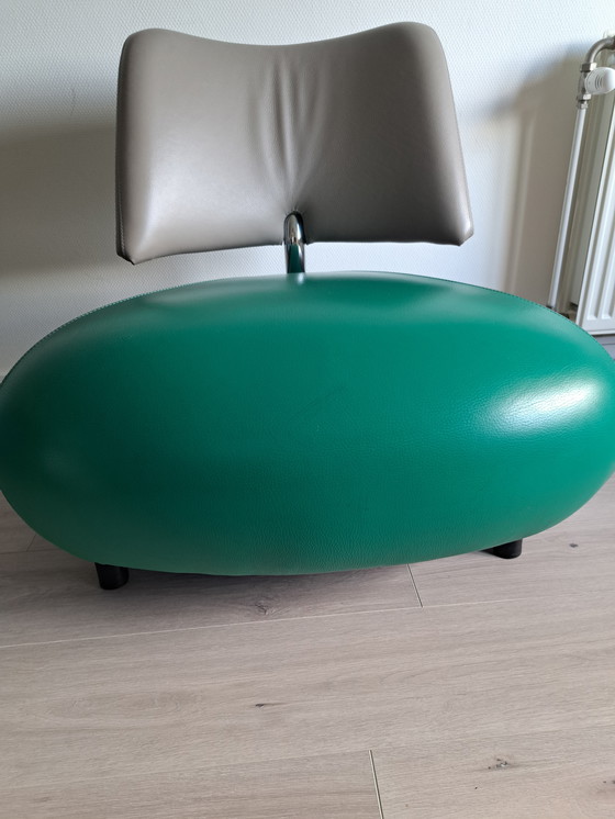 Image 1 of Leolux Pallone Silber, Schwarz und Grün