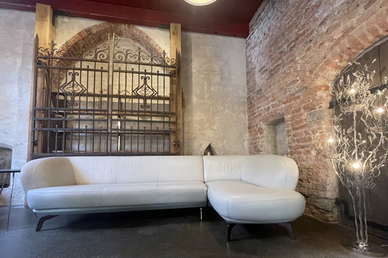 Image 1 of Sofá esquinero Leolux Flint, cuero Ceras