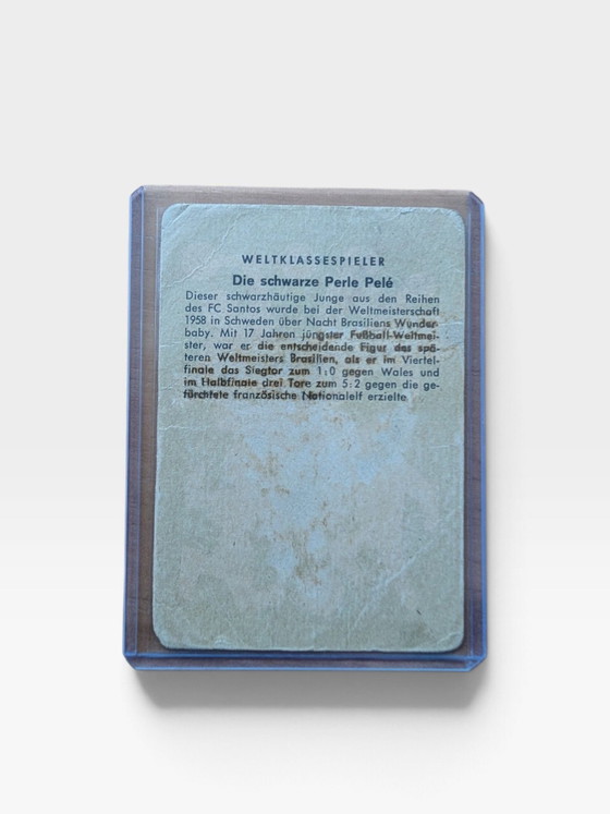 La Perla Nera Pelé / 1961 / Leggenda del Calcio Brasiliano, Heinerle, Oggetti decorativi, Carta, Multicolore (foto 2 di 5)
