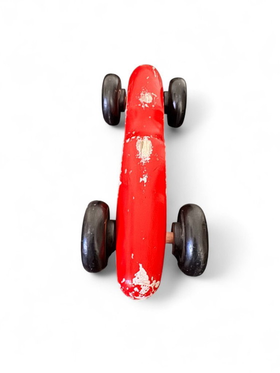 Image 1 of Modellino auto da corsa in legno anni '70.
