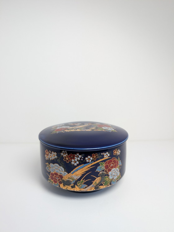 Image 1 of Precioso tarro/joyero japonés antiguo con tapa