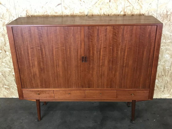 Image 1 of 60s 70s Sideboard Highboard Teak Arne Vodder Sibast Model 54 Design 60s