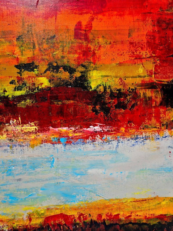 Image 1 of  Jovan Srijemac (1962) - Dutch landscape 