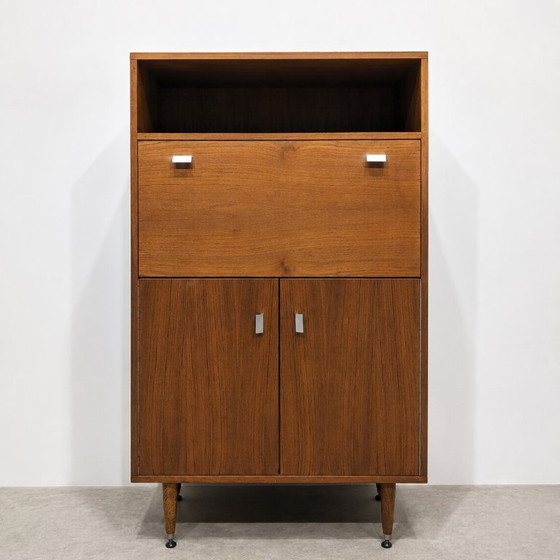 Image 1 of Vintage Scandinavisch secretair bureau, jaren 60