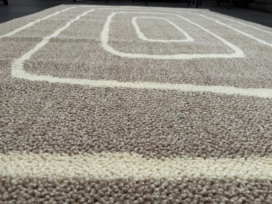 Origen Frame Greige 200x300 | Brink & Campman | 100% Laine, Tapis, Beige, Modern (photo 9 sur 10)