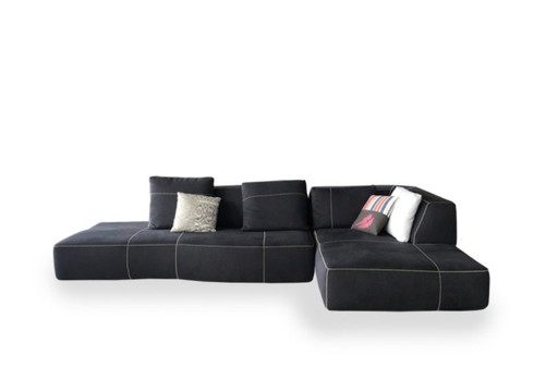 Bank / Sofa B&B Italia Bend – hoekbanken, Textile