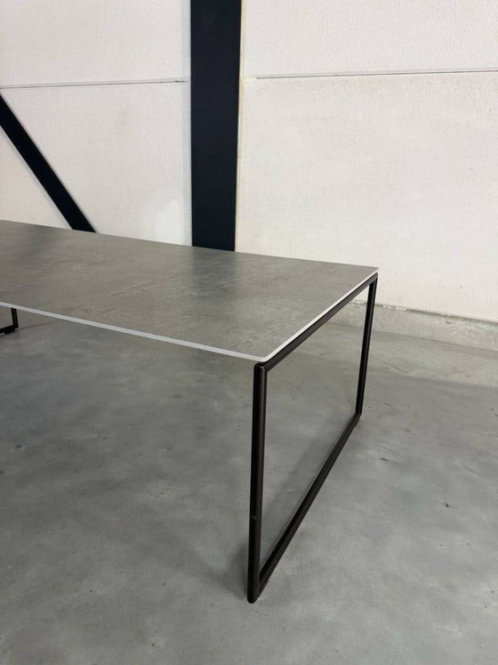 Leolux Evidence – piano in ceramica – come nuovo – Tavolini da caffè, polished steel (photo 2 of 5)