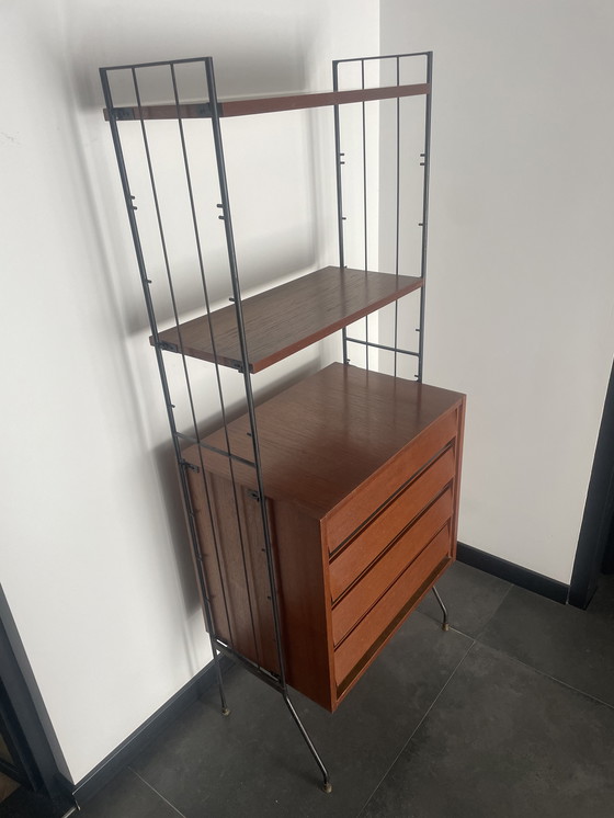 Image 1 of Vintage modular string wall system with drawers