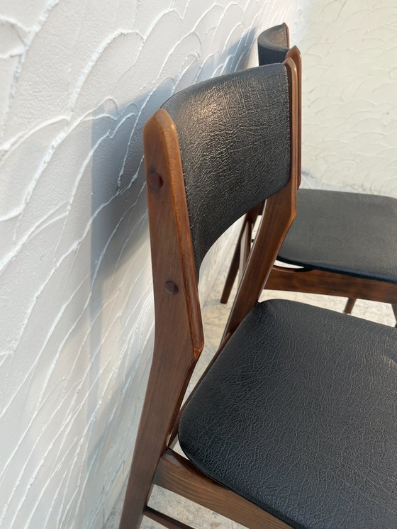 Image 1 of Coppia di sedie vintage in stile scandinavo degli anni '60.