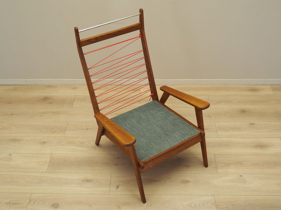 Image 1 of Sessel aus Eichenholz, dänisches Design, 1970er Jahre, Produktion: Dänemark
