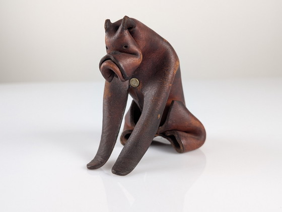 Image 1 of Cane Boxer in pelle vintage, Germania, anni '60