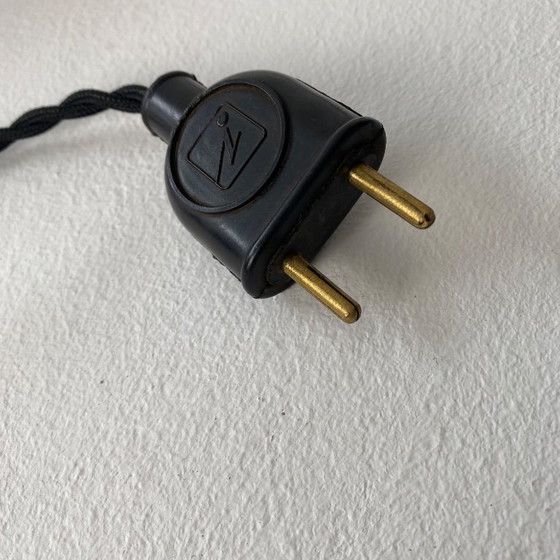 Image 1 of Antieke industriële wandlamp met 3 armen