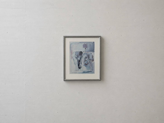 Image 1 of Rolf Knie – Elephants, 1988