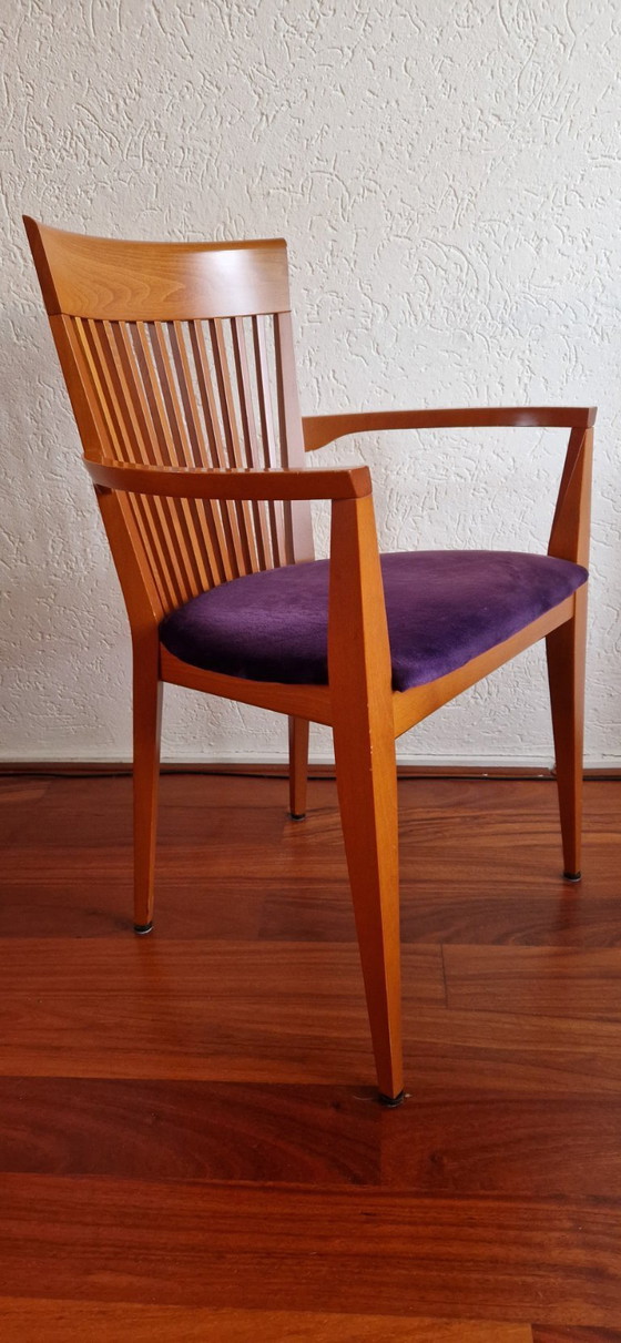 Image 1 of 4 sedie da pranzo vintage di design