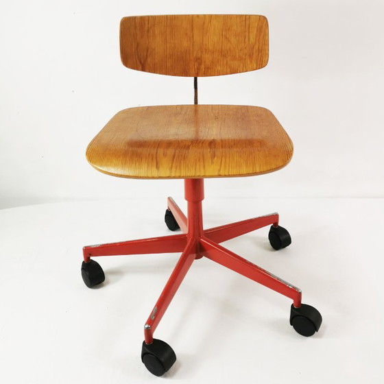 Sedia da ufficio modernista, Labofa, disegnata da J. Rasmussen, Danimarca, anni '60 – Sedie da ufficio (photo 15 of 15)