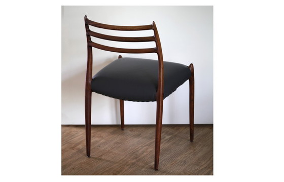 Image 1 of 6x sedie da pranzo Niels Otto Møller modello '78'