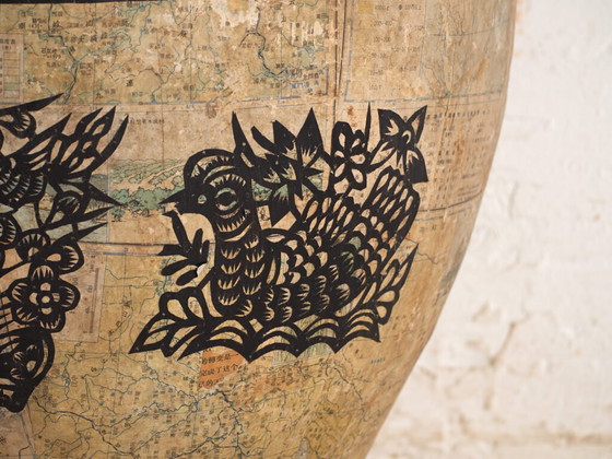 Antique Chinese papier-mâché container – China, circa 1900 – Decorative Objects, Paper, Rustic (photo 23 of 39)
