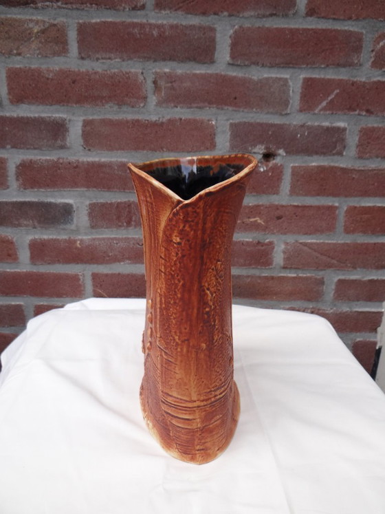 Signed Bertil Vallien Stoneware Vase Rörstrand Sweden 1980’s – Ceramic (photo 5 of 9)