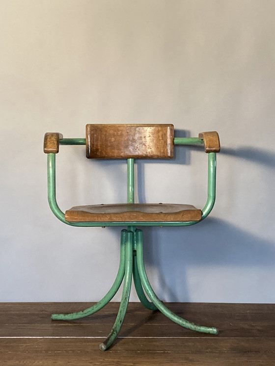 Image 1 of Röhrenförmiger Bürosessel 1950