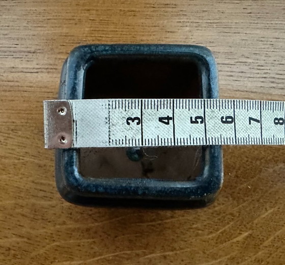 Image 1 of Kleiner quadratischer Mame-Topf, 5 cm x 5 cm, für Bonsai oder Sukkulenten