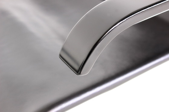 Image 1 of 1A Restored, Early Edition Marcel Breuer B35 / S35L Lounge Chair / Cantilever Chair for Thonet, Leather and Chrome, 1 of 2