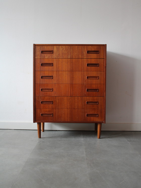 Image 1 of Cassettiera danese vintage in teak