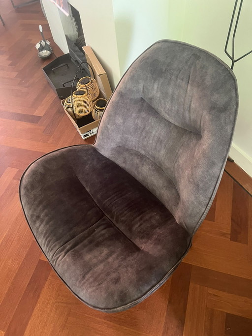 As Good As New: Swivel Chair – Piet Klerkx, draaistoelen, Metal, Velvet (photo 2 of 5)