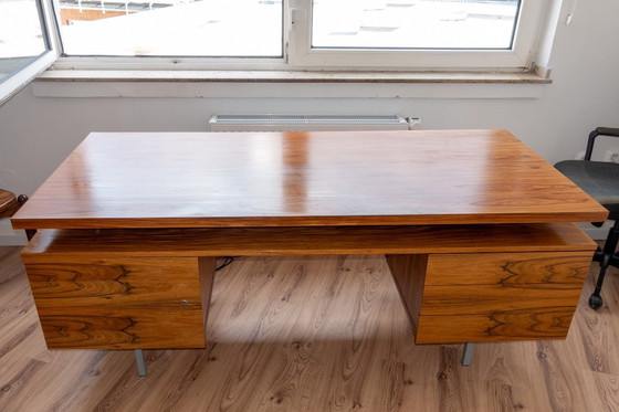 Image 1 of Desk with rosewood veneer