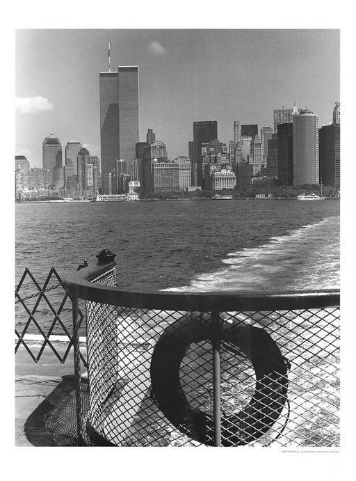 Christopher Bliss: "Lower Manhattan from the Staten Island Ferry".