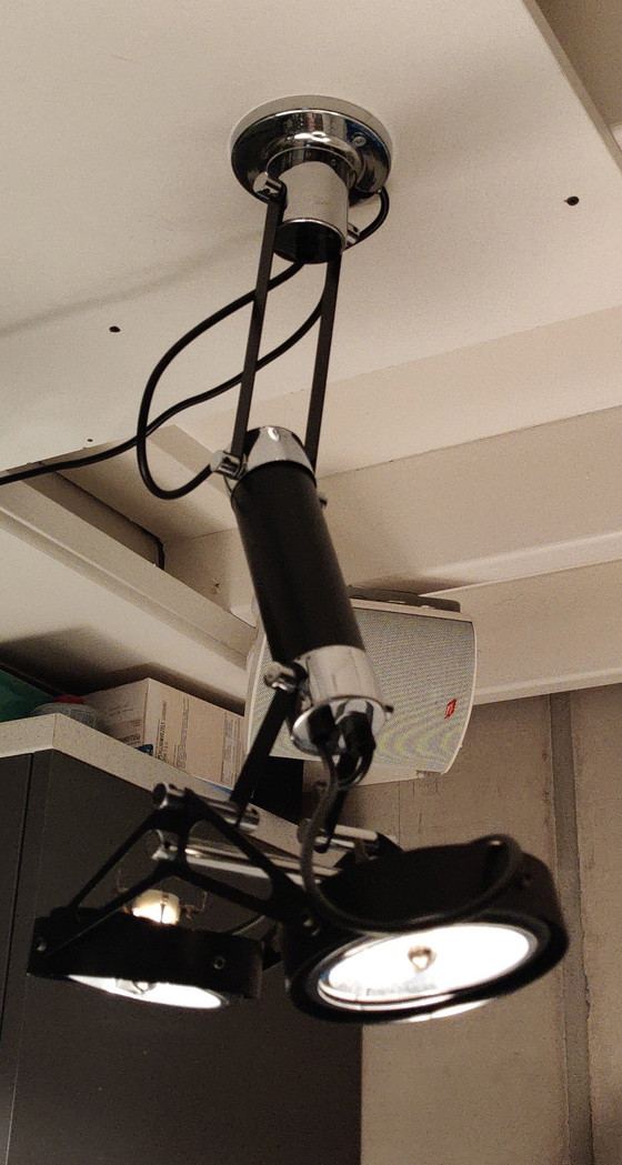 Image 1 of 2 x Ceiling Lamp With Double Spot