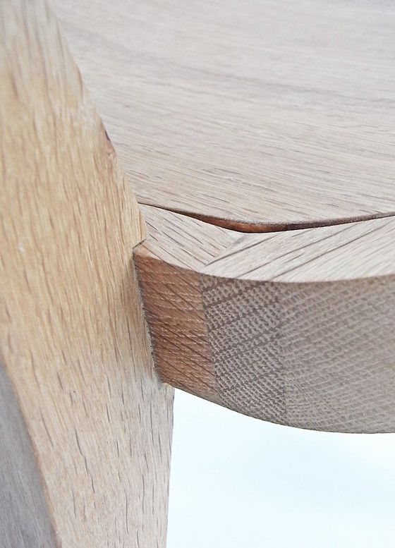 Image 1 of Giulio & Giulia, set di 2 sedie di Lambert Home, in rovere naturale, pezzi unici!!