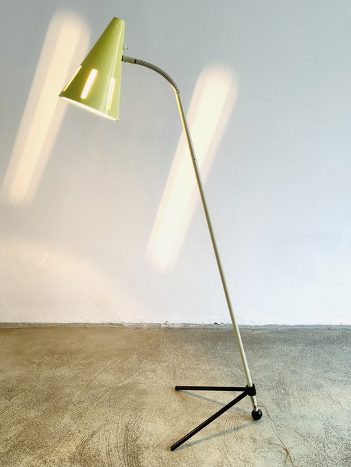 LAMPE DE SOL 'SUN SERIES' PAR H. BUSQUET POUR HALA ZEIST, PAYS-BAS Années 1950