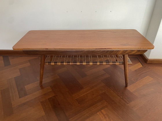 Image 1 of Vintage Deens design salontafel Louis van Teeffelen webe teak