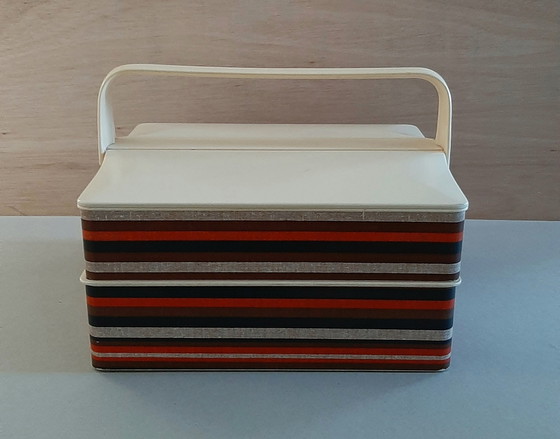 Image 1 of Curver sewing box 1970s