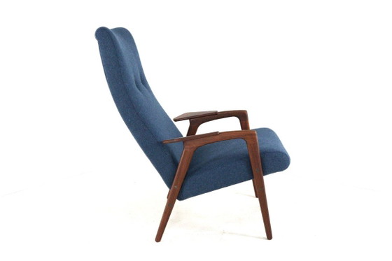 Pastoe Ruster FT08 poltrona vintage restaurata e imbottita – Poltrone, Legno (photo 11 of 15)