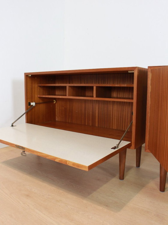 Image 1 of Sideboard-Set – Teakholz, 2-teilig.