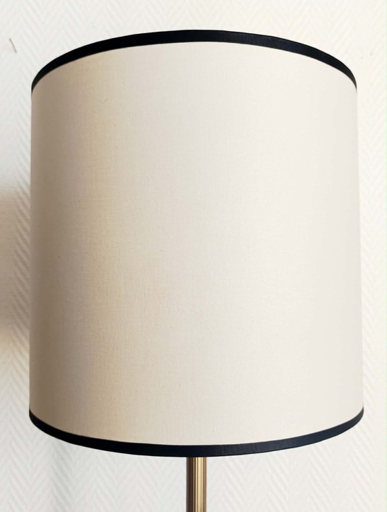 Image 1 of Dreibein-Stehlampe aus Messing, um 1950