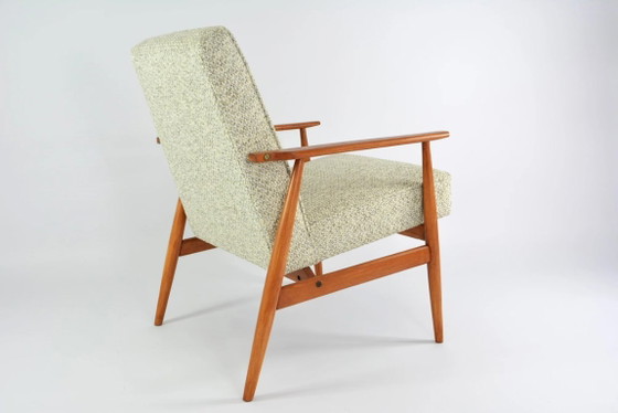 Image 1 of Fox fauteuil in gemêleerd beige en groen