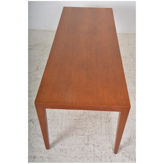 Image 1 of Vintage teak coffee table by Severin Hansen for Haslev Møbelsnedkeri, 1960