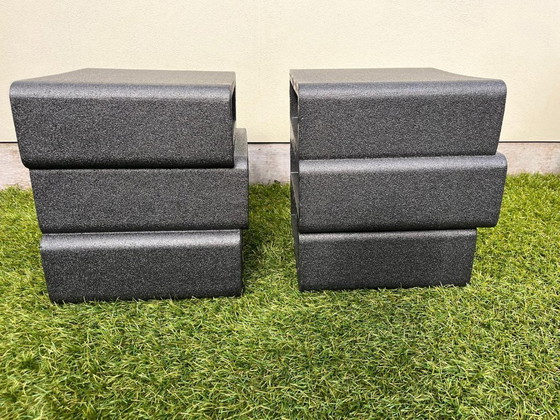 Image 1 of 2x Goods Stack Design Side Table – Robert Bronwasser